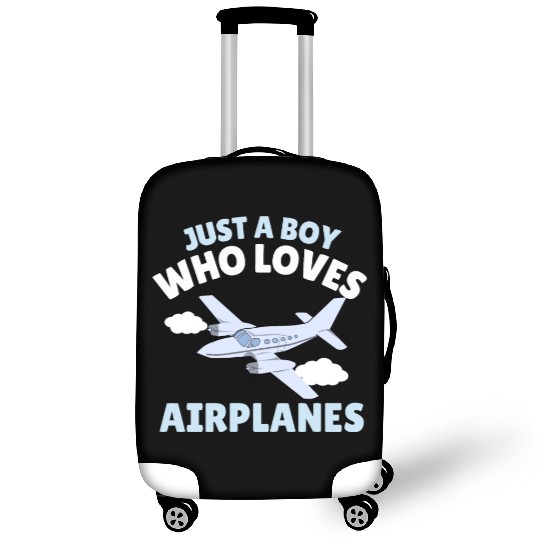 Just A Boy Who Loves Airplanes Toddler Baby Luggage Covers