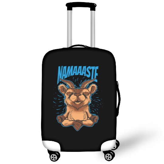 Goat Making Yoga Luggage Covers