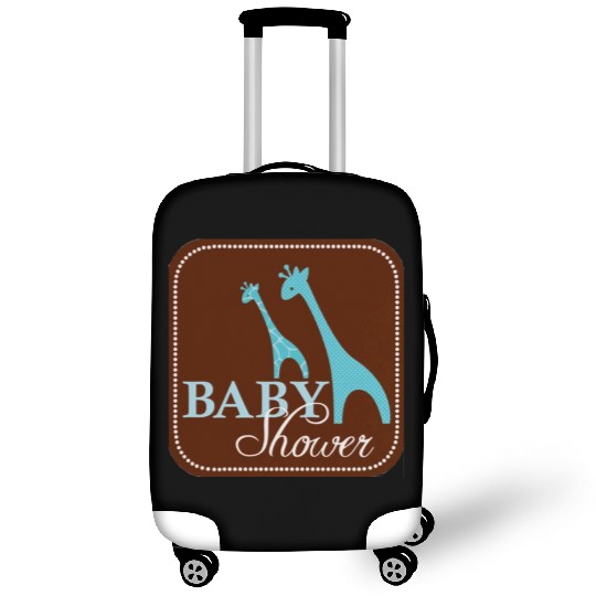 Giraffe Baby Shower Luggage Covers