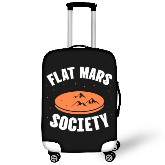 Flat Mars Society Luggage Covers