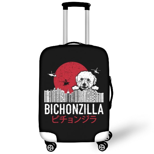 Bichonzilla Bichon Frise Dog Lover Puppy Luggage Covers