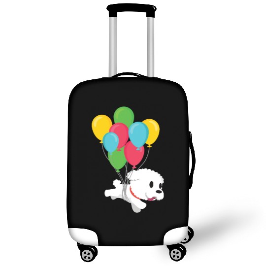 Bichon Frise Dog Lover Dog Breeder Puppy Paw Love Luggage Covers