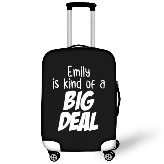 Emily is Kind of a Big Deal Luggage Covers