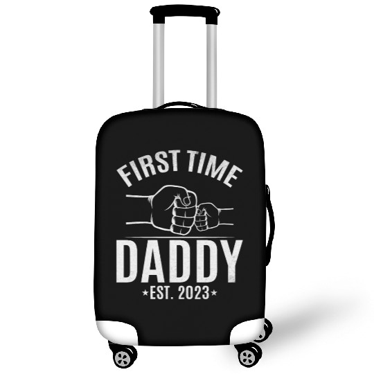 First Time Daddy Est. 2023 Daddy To Be Paternity Luggage Covers