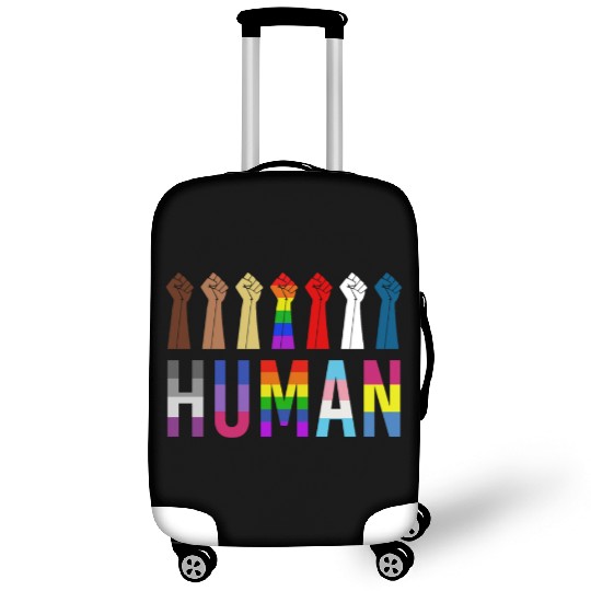 Human Rights For All Resist Feminist LGBT Black Luggage Covers
