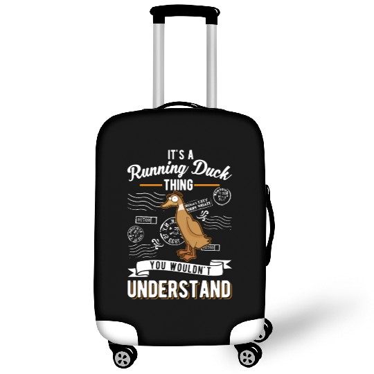It's A Running Duck Thing Luggage Covers