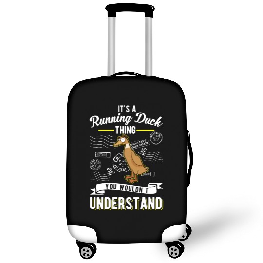 It's A Running Duck Thing Luggage Covers