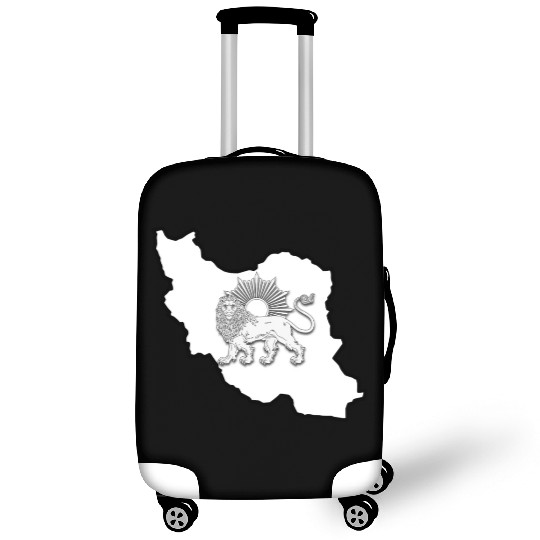 Iran Lion Sun Luggage Covers