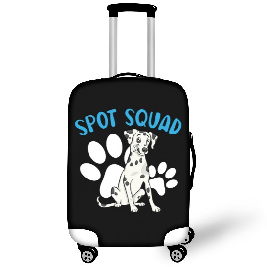Spot Squad Paw Love Puppy Breeder Dalmatian Dog Luggage Covers