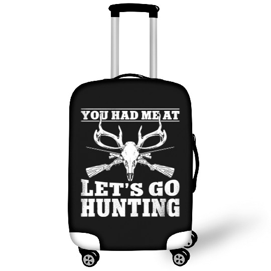 Buck Deer Hunting Hunter Girl Luggage Covers
