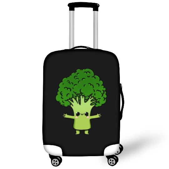 Kawaii Broccoli For Broccoli Lover Luggage Covers