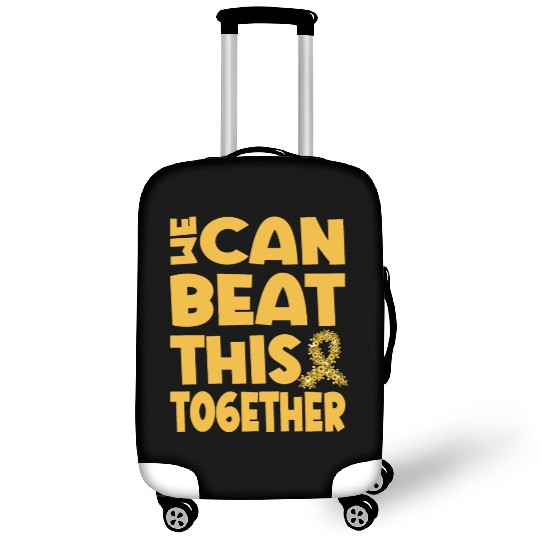 We Can Beat This Childhood Cancer Awareness Luggage Covers