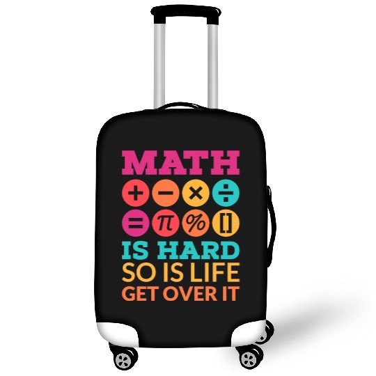 Funny Math Teacher Mathematician Education Joke Luggage Covers