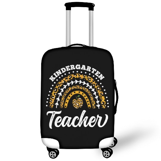 Kindergarten Teacher Rainbow Back To School Luggage Covers