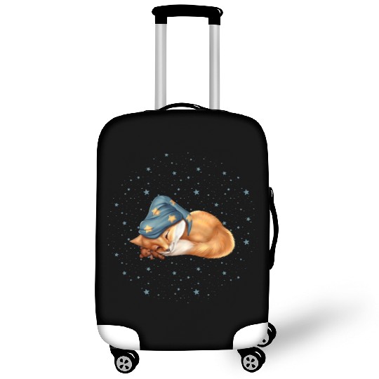 Little Sleeping Fox Luggage Covers