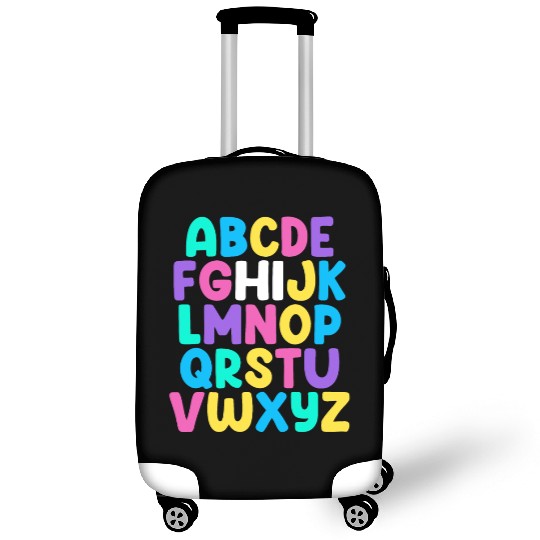ABCs Pre K Kindergarten Hi Alphabet Back To School Luggage Covers