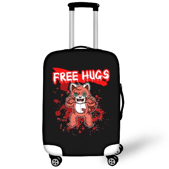 Free Hugs Halloween Sarcasm Scary Creepy Costume Luggage Covers