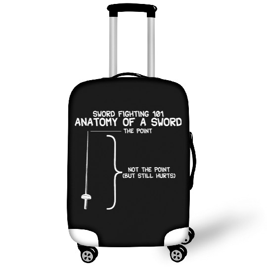 Sword Fighting 101 Anatomy Of A Sword Luggage Covers