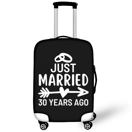 Just Married 30 Years Ago Wedding Anniversary Luggage Covers