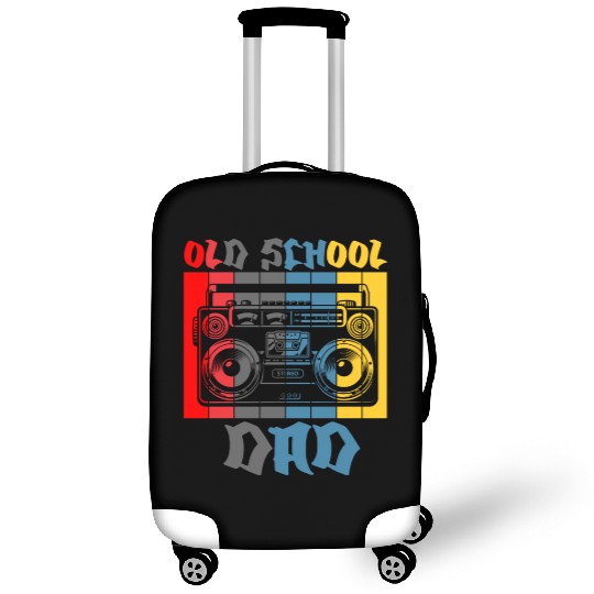 Old School Dad Hip Hop Lover Luggage Covers