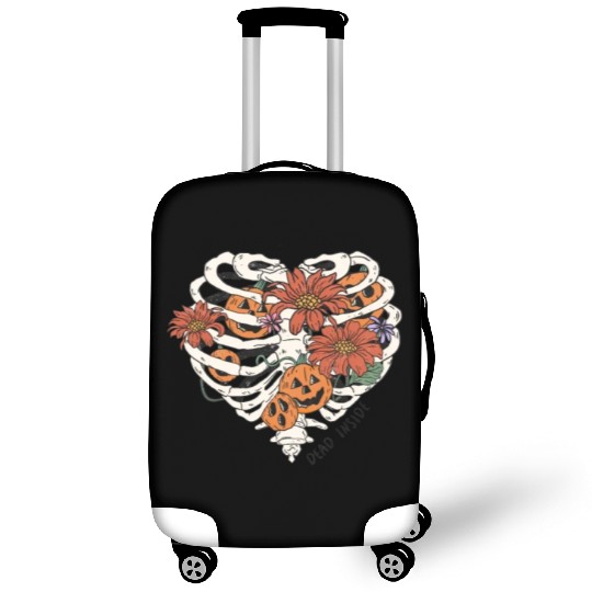 Fun Halloween Designs Dead Inside Luggage Covers