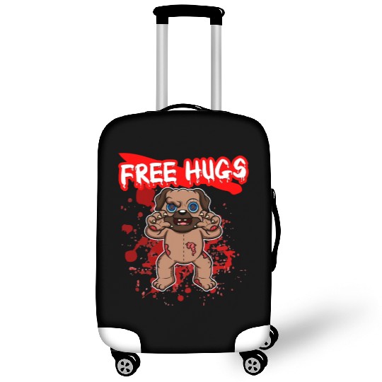 Free Hugs Halloween Sarcasm Scary Creepy Costume Luggage Covers