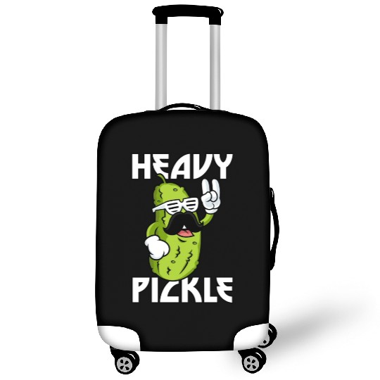 Heavy Pickle Metal Fan Metalhead Luggage Covers