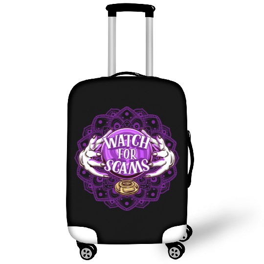 Halloween Witch Hands Witchcraft Scam Luggage Covers