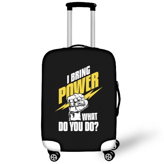 Electrician Electrical Engineer Lineman Luggage Covers