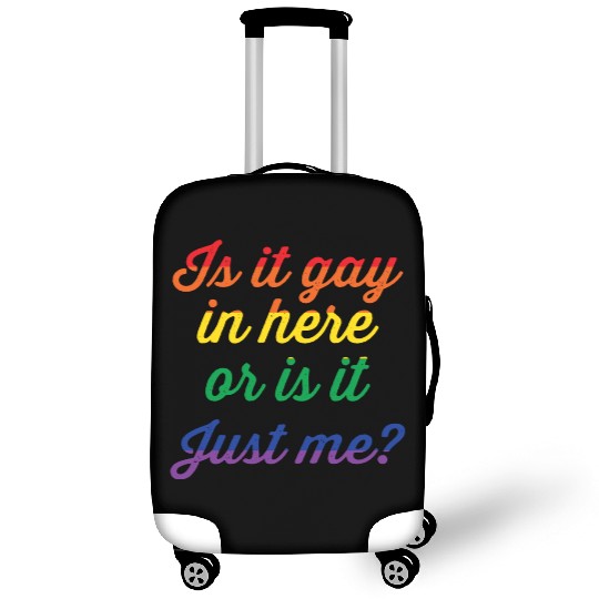 LGBT Funny Gay Lesbian Pride Rainbow Slogan Gift Luggage Covers