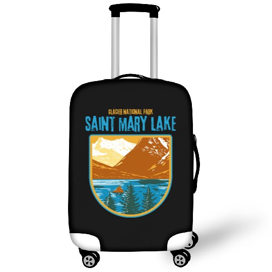 Saint Mary Lake Glacier National Park Luggage Covers