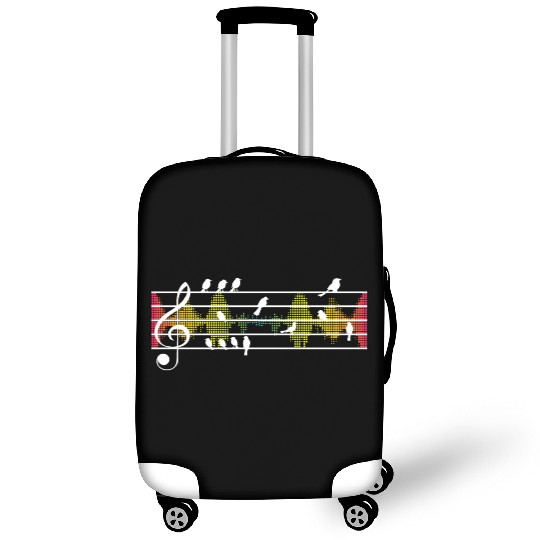 DJ Bird Beats Musician Nature Music Lovers Luggage Covers