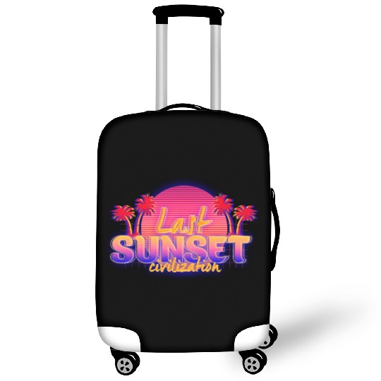 Synthwave/Retrowave/Vaporwave 80s - Sunset Luggage Covers
