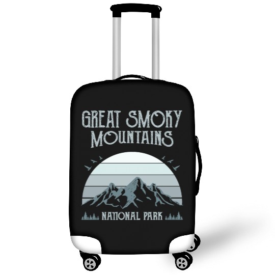Great Smoky Mountains Vintage National Park Luggage Covers