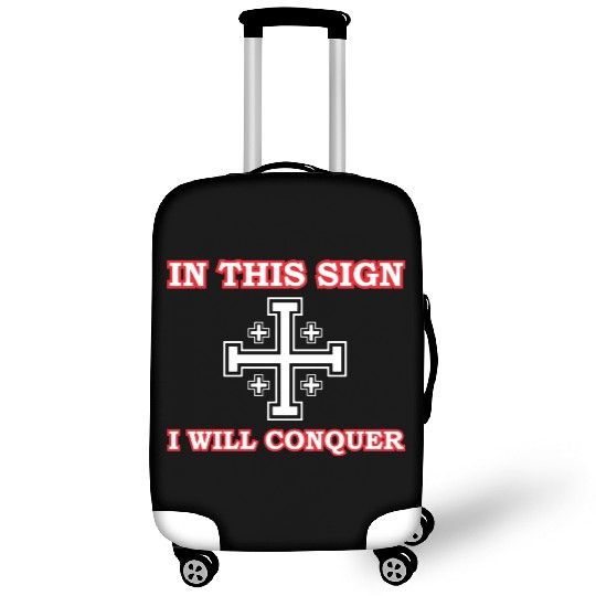 Crusader Cross Of Jerusalem Knights Templar Luggage Covers