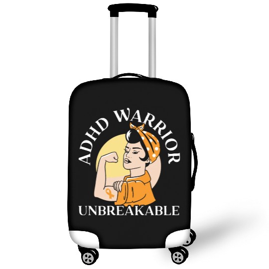 ADHD Warrior Unbreakable Embrace Neurodiversity Luggage Covers