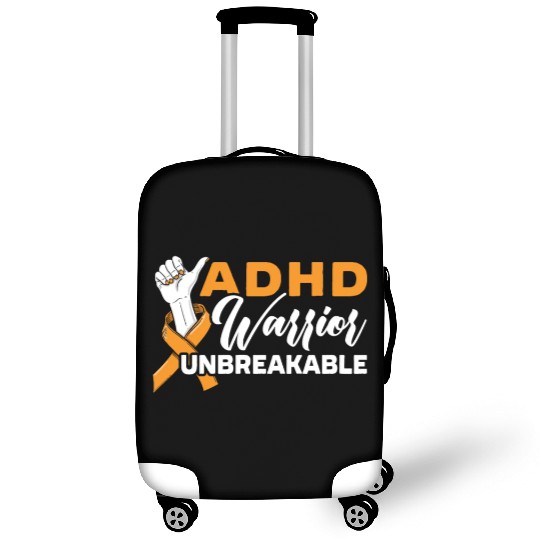 ADHD Warrior Unbreakable Embrace Neurodiversity Luggage Covers
