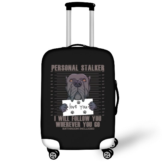 Funny Cane Corso Dog Italian Mastiff Lover Gift Luggage Covers