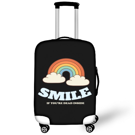 Smile If You are Dead Inside Pessimismus Luggage Covers