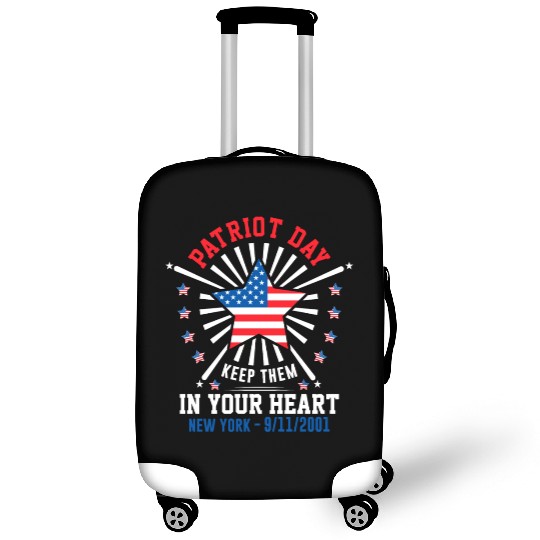 9/11 Patriot Day Keep Them in Your Heart Luggage Covers