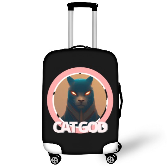 Samurai Cat God Luggage Covers
