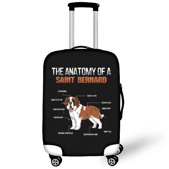 Definition Animal Pet Anatomy Of Saint Bernard Luggage Covers