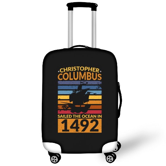 Columbus Day Navigator Ship Christopher Columbus Luggage Covers