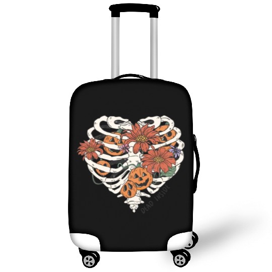 Fun Halloween Designs Dead Inside Luggage Covers