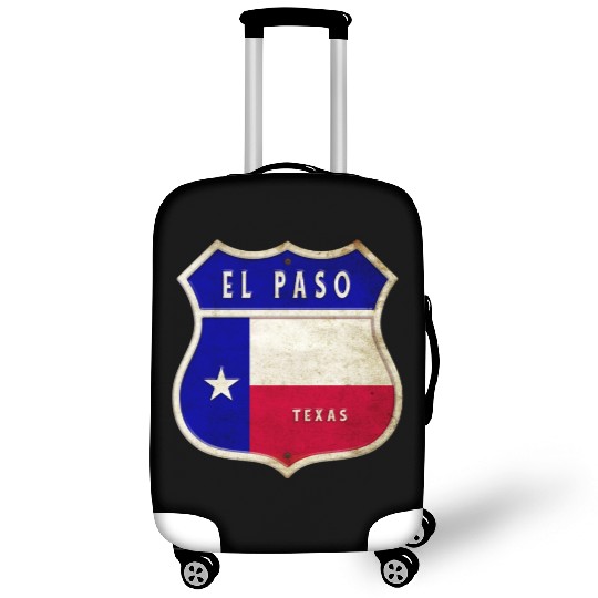 El Paso Texas crest flags design Luggage Covers