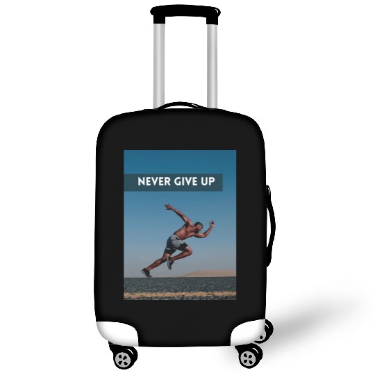 Never Give Up Luggage Covers