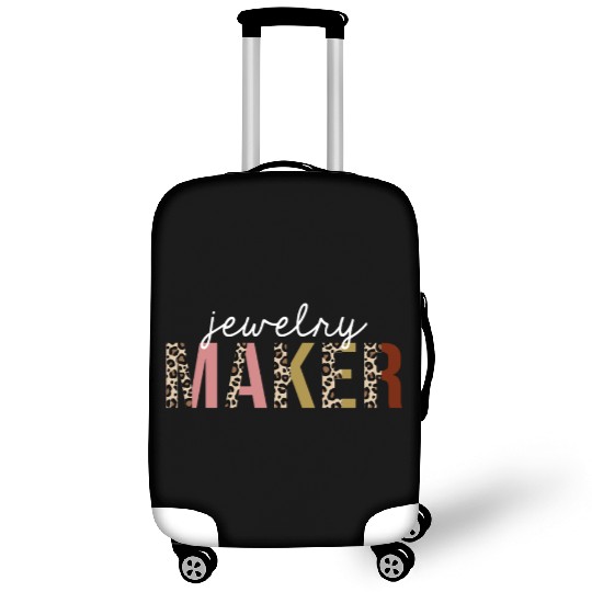Jewelry Maker Leopard Print Funny Gift Luggage Covers