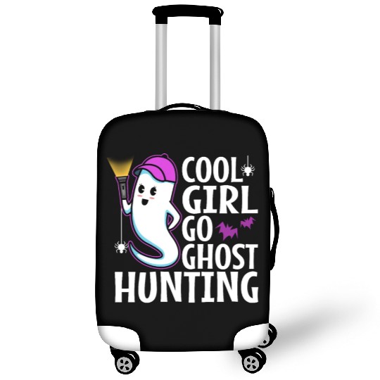 Cool girls go ghost hunting Luggage Covers