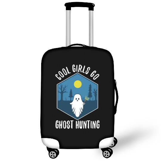 Cool girls go ghost hunting Luggage Covers