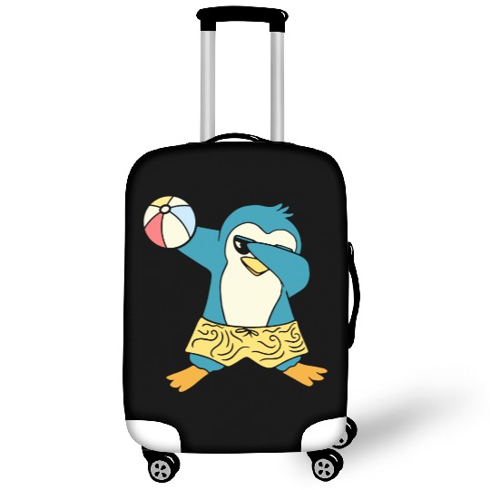 Penguin Pool Party Inflatable Sphere Water Ball Luggage Covers